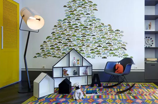 俏皮可爱的儿童房装修案例，小朋友们都会很喜欢！