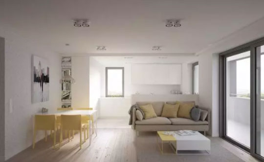 男朋友准备的婚房装修十分简单,却别有一番甜蜜的情调!