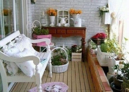 漂亮温馨的阳台装修案例,你家阳台装修还满意吗?