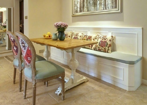 卡座式餐厅装修温馨而舒适,享受惬意的家居生活!