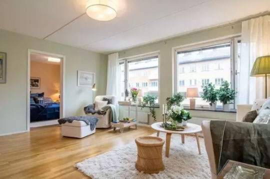 极致简约北欧风格装修小两房,享受自由惬意家居生活!