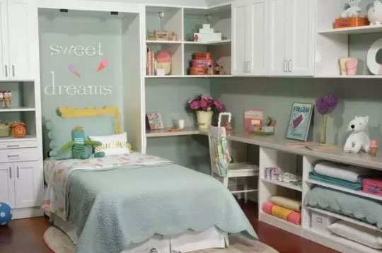 6平米儿童房装修案例,打造孩子娱乐学习完美空间!