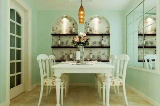 唯美舒适的餐厅装修案例,照搬一套回家吧!