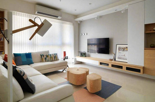 同事清新北欧风格小两房装修很漂亮,简约而不失格调!