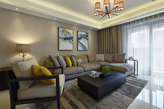 时尚现代风格装修新家，邻居进门就惊呆，效果太漂亮了！