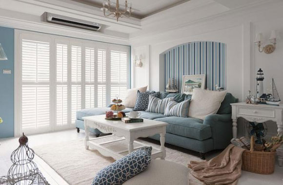 三房装修风格很少见,石膏板墙面装饰,充满异域风情!