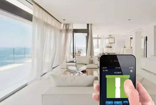 电动智能窗帘特点,智能家居窗帘先行!