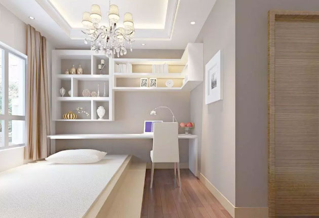 小户型没书房不要急，这些小户型书房设计超漂亮，还省空间！