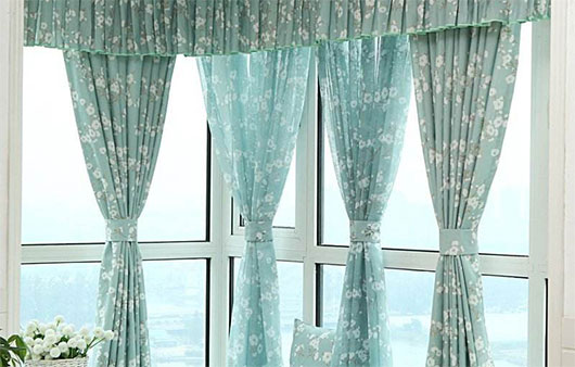 清新自然的卧室窗帘,感受自然田园气息!你会喜欢吗?