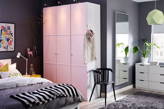 卧室放独立衣柜好不好?独立衣柜的特点与选购注意事项!