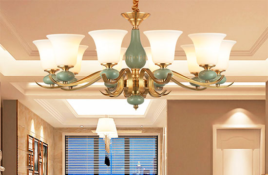 客厅用全铜吊灯好不好?掌握全铜吊灯选购方法,不吃亏不上当!