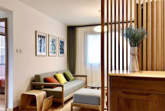 美观省钱的空间隔断方式!木质隔断装修案例,令人羡慕不已!