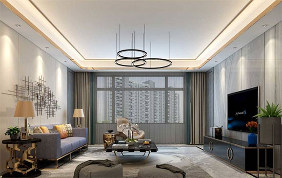 150平大三房装修设计方案，效果图很惊艳，预算20万够不够？