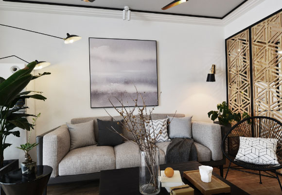 朋友家三房装修亮点多,在电视柜上耍点小心机,邻居看完都说好!