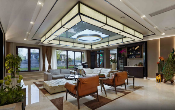 独栋别墅装修,奢华大气不失品位,准备装修的土豪不要错过!