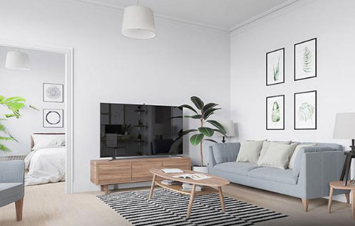 公寓装修设计温暖舒适！唯美清新尽在北欧风，好想住进去！