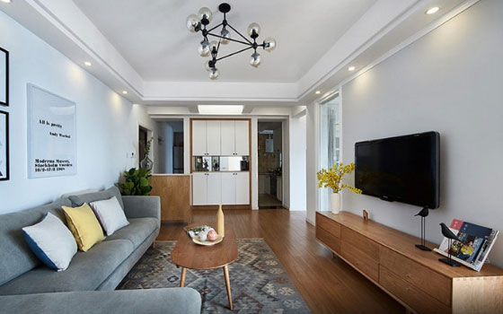 有钱不乱花,极简风格三房装修不到12万全搞定,忍不住晒晒!