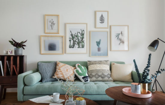 原木质感日式简约风格两房装修,原木玄关鞋柜很亲切,值得借鉴!