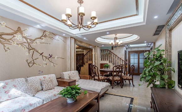 混搭中式风格别墅装修，不同设计风格的灵感碰撞，有人见过吗？