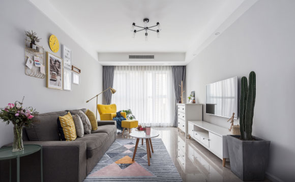 简约漂亮的北欧风小两居装修,餐厅这样装真实用,值得借鉴!