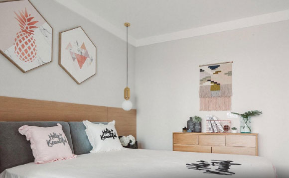 北欧风两房装修真漂亮,餐厅这样装太实用!简洁温馨让人羡慕!