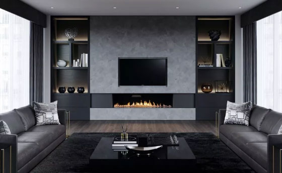 大理石/瓷砖电视背景墙装修效果就是大气,看看有没有喜欢的?