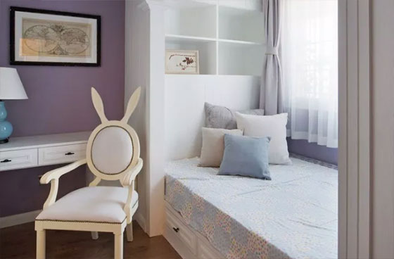 漂亮又实用的飘窗装修,利用飘窗提升收纳空间,真是太聪明了!