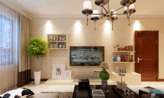 简约风格装修效果图,装修预算不多那就这样装,效果真不错!
