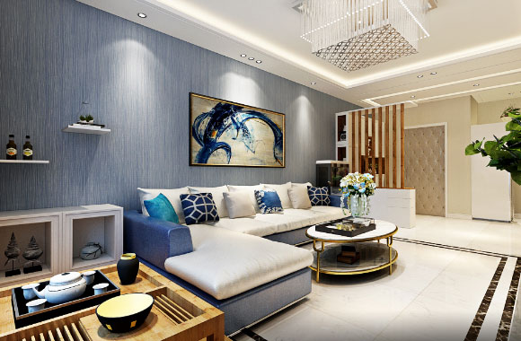 格外时尚的港式风格两房装修效果图,这才是年轻人的家居空间!