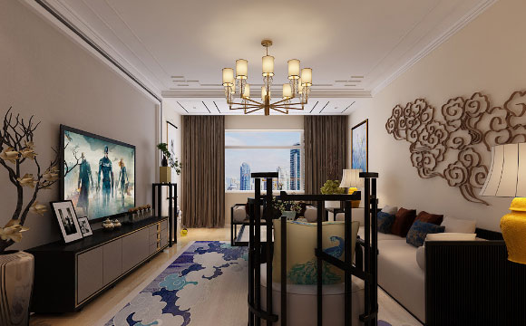 简约风格三房两厅装修效果图,极简新中式,预算不多也能装!