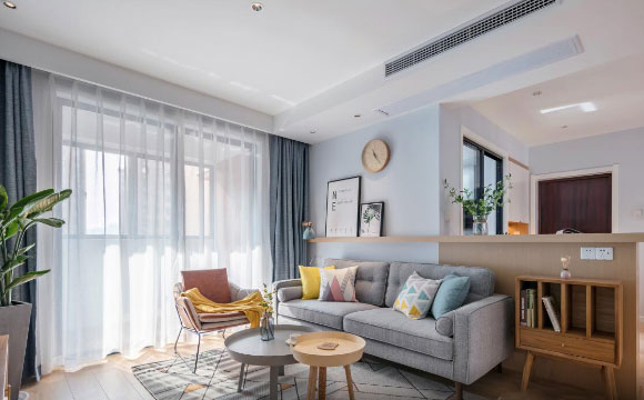 简约风格两房装修,小户型空间这样装格调更优雅!值得借鉴!