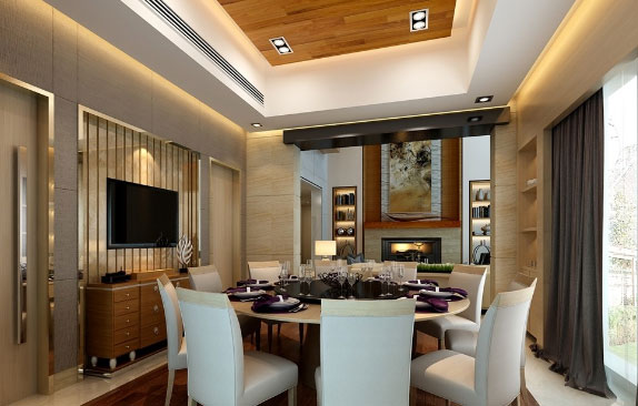 时尚大气的现代风格别墅装修设计，不差钱，别墅就要这样装！