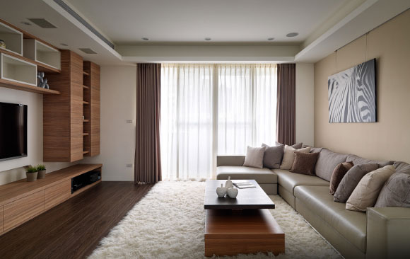 现代风格装修很温馨，全屋木地板真舒适，儿童房设计太漂亮！