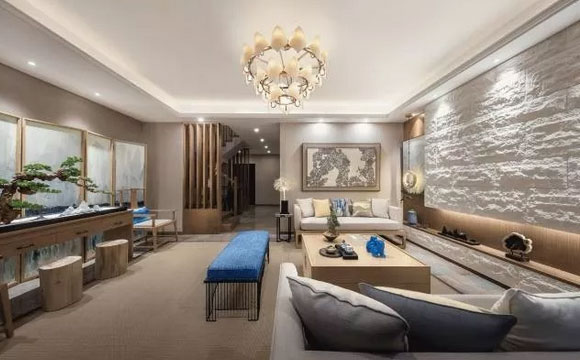 极具文化韵味的新中式风别墅装修,得此一墅了无遗憾!