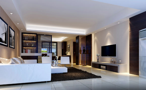 现代风格客厅设计没档次？设计师常用的色彩搭配方案，真是漂亮！