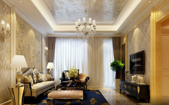 现代欧式风格装修设计，完美演绎欧式的奢华与贵气！喜欢吗？