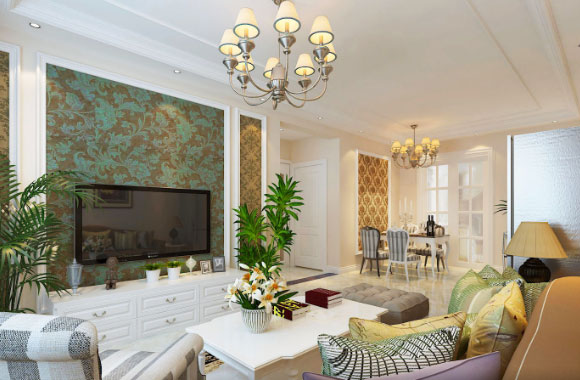 极简欧式风格装修设计，没有了奢华的欧式空间格外优雅！