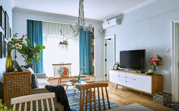 北欧风婚房装修,老婆坚持在客厅装飘窗,入住发现太漂亮了!