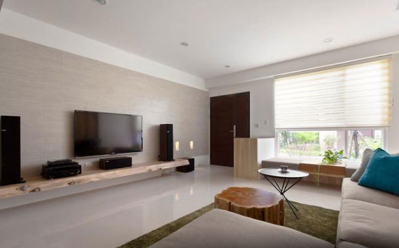 朴实亲切的简约风格装修,时尚与自然的完美融合!真是美极了!