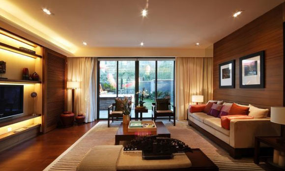 大气却很低调的新中式风格装修,尽显悠远浓厚的文化韵味!