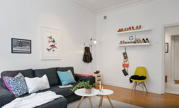 慵懒舒适的北欧风装修，厨房收纳空间设计真强大！太聪明了！