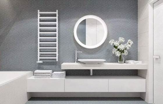 实用又漂亮的卫生间装修,浴室柜这样装撩爆小心脏!值得借鉴!