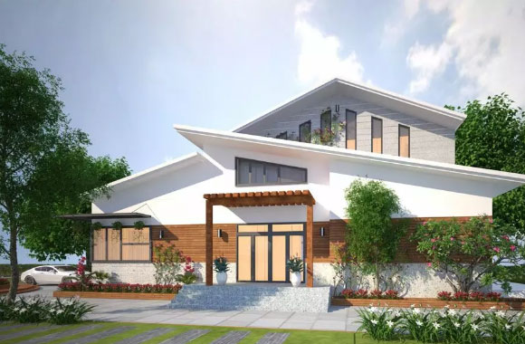 美观时尚的乡村小别墅设计！回老家盖栋小别墅，真是幸福！