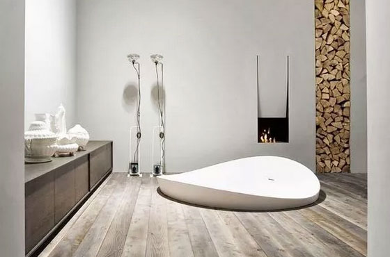 卫生间面积够大要配上漂亮的浴缸,带浴缸的浴室装修,喜欢吗?