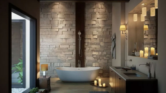 卫生间装修没档次?大面积卫生间装修这样做,有个性更有品位!