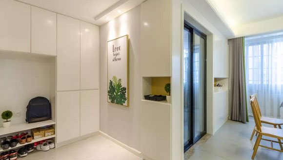 美观又实用的鞋柜装修,打造不一样的入户景观!心动了吗?