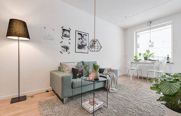 舒适惬意北欧风装修就是好,一个人的生活也能很精彩!晒晒!