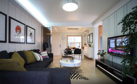 现在流行轻装修,全屋简约风格很满意,不仅更耐看还非常实用!