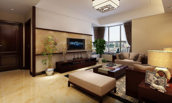 极简新中式风格，全屋设计很实用，特别是入户鞋柜和书房！