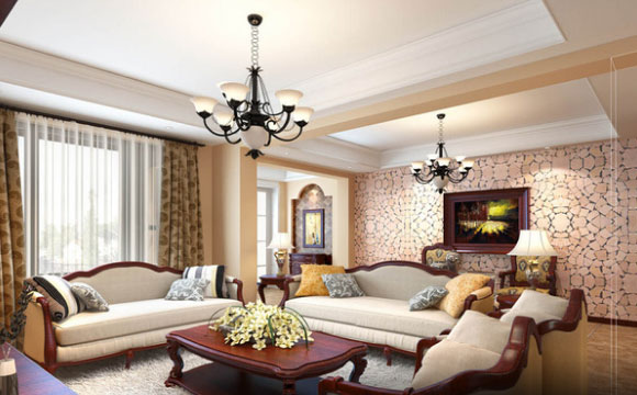 淳朴亲切的美式风格别墅装修设计，祥和的乡村气息令人陶醉！